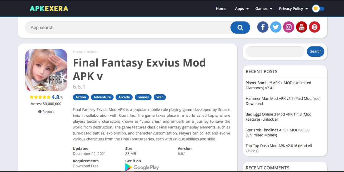 Final Fantasy Exvius Mod APK
